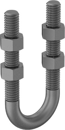 U-bolt for 0.5 inch pipe