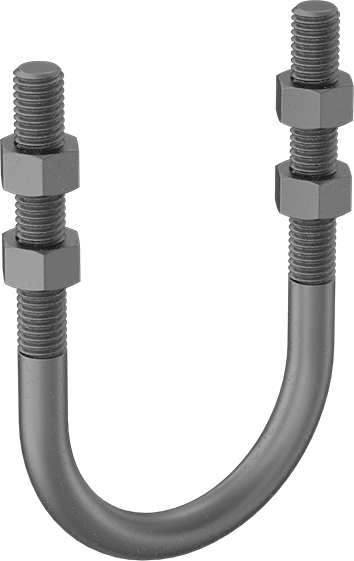 U-bolt for 2.5 inch pipe