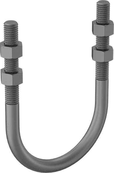 U-bolt for 3 inch pipe