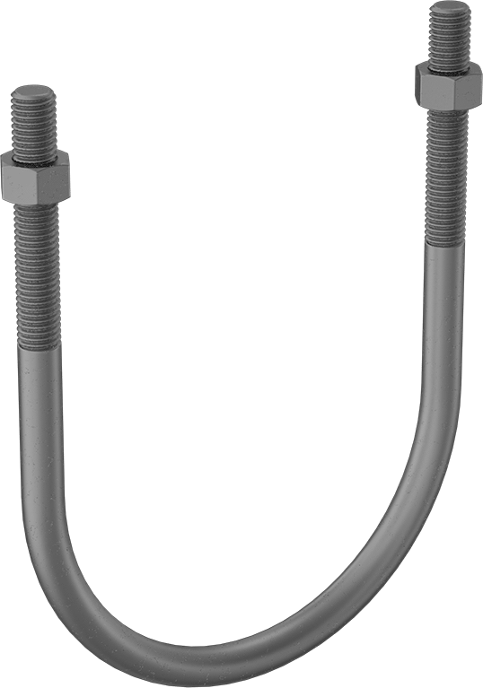 U-bolt for 6 inch pipe