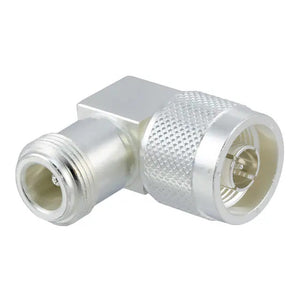 Qty.1 MIL Spec UG-27D/U Type N Male-Female Right Angle Elbow Coaxial Adapter Connector,
